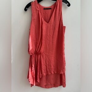 Zara Summer dress in coral size M